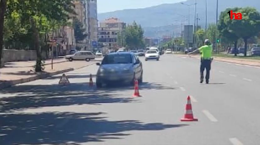 Polis ekipleri tarafından 8 bin 316 araç denetlendi